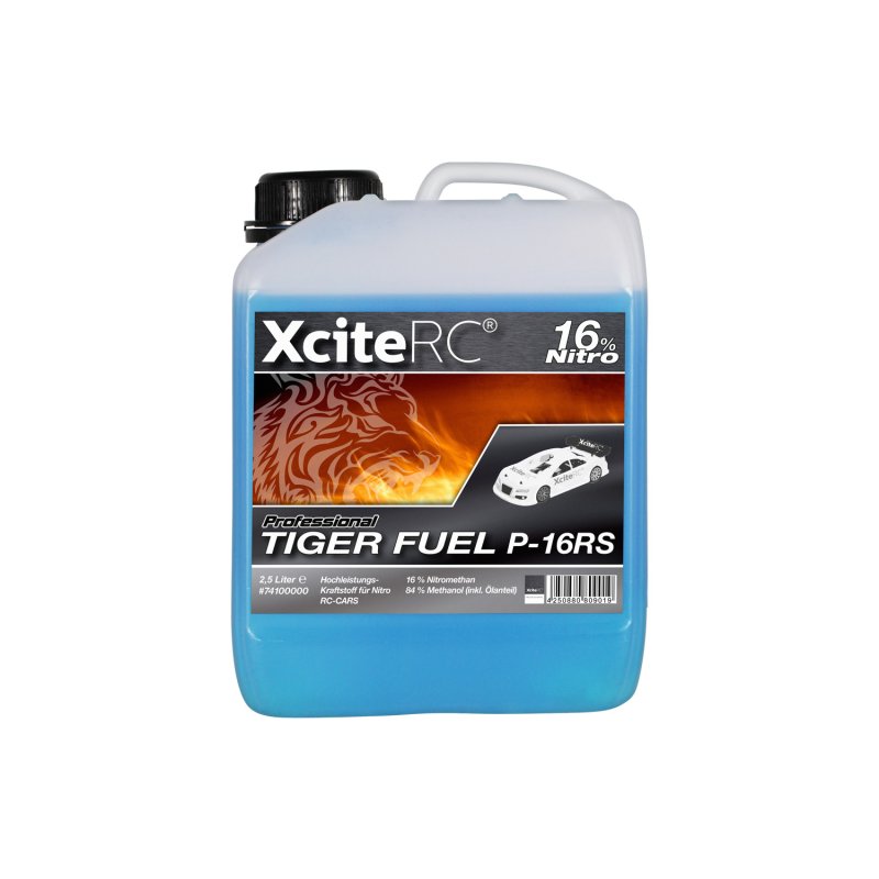 Tiger Fuel Professional Kraftstoff P-16RS 2,5 Liter mit 16% Nitrometh,  37,39 €