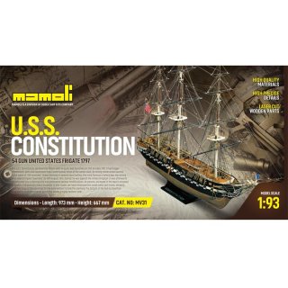 USS Constitution Bausatz 1:93 Mamoli