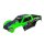 Karosserie X-Maxx grün mit Aufkleber