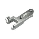 CNC Aluminum 4th link mount (silver anodized)