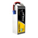 Tattu 11000MAH 22.8V HV 25C 6S1P Lipo Battery Pack with EC5 Plug
