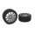 Team Corally - Attack foam tires - 1/10 GP touring - 40 shore - 26mm Front - Carbon rims - 2 pcs