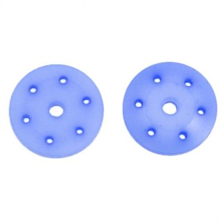 16mm Conical Shock Pistons Blue (6x1.3mm) (2pcs)