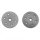 16mm Conical Shock Pistons Grey (6x1.4mm) (2pcs)