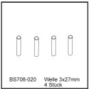Welle 3x27mm (4 Stück) - BEAST BX / TX