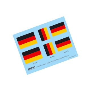 Aufkleber Flaggen Satz Deutschland